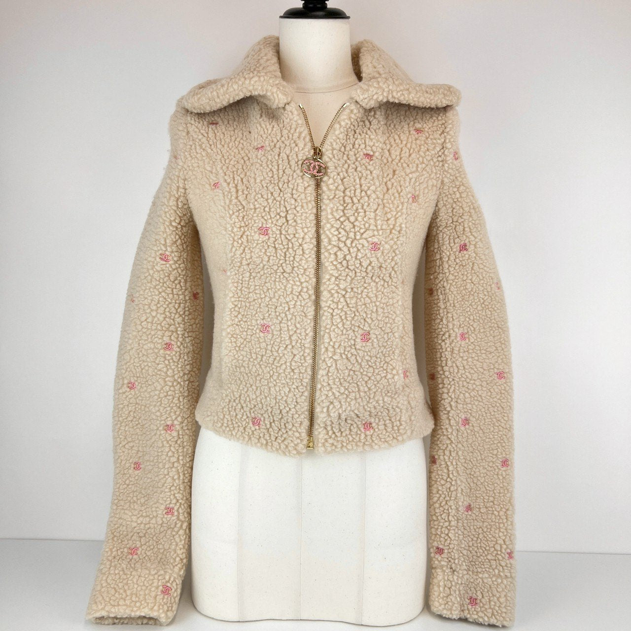 ボアジャケット P76525K10965 Beige ベージュ サイズ34