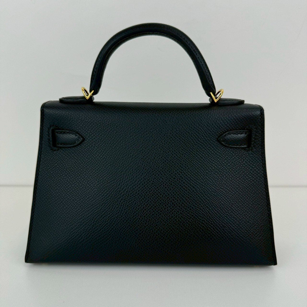 Mini kelly ミニケリー Black ブラック Epsom エプソン GHW ゴールド金具 Stamp-U U刻印