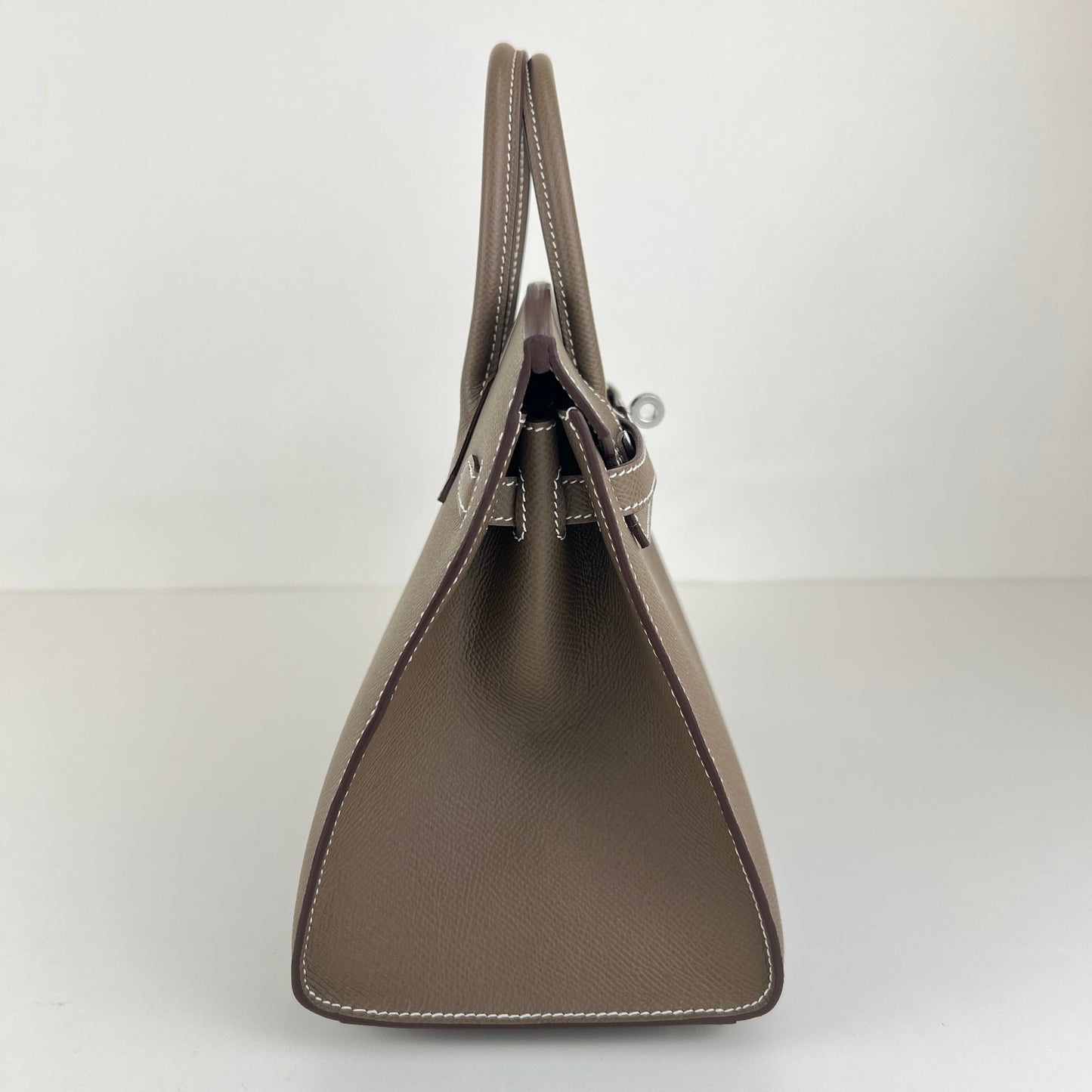 Birkin25 sellier バーキン25セリエ Etoupe エトープ SV金具 Stamp-W W刻印 Epsom エプソン