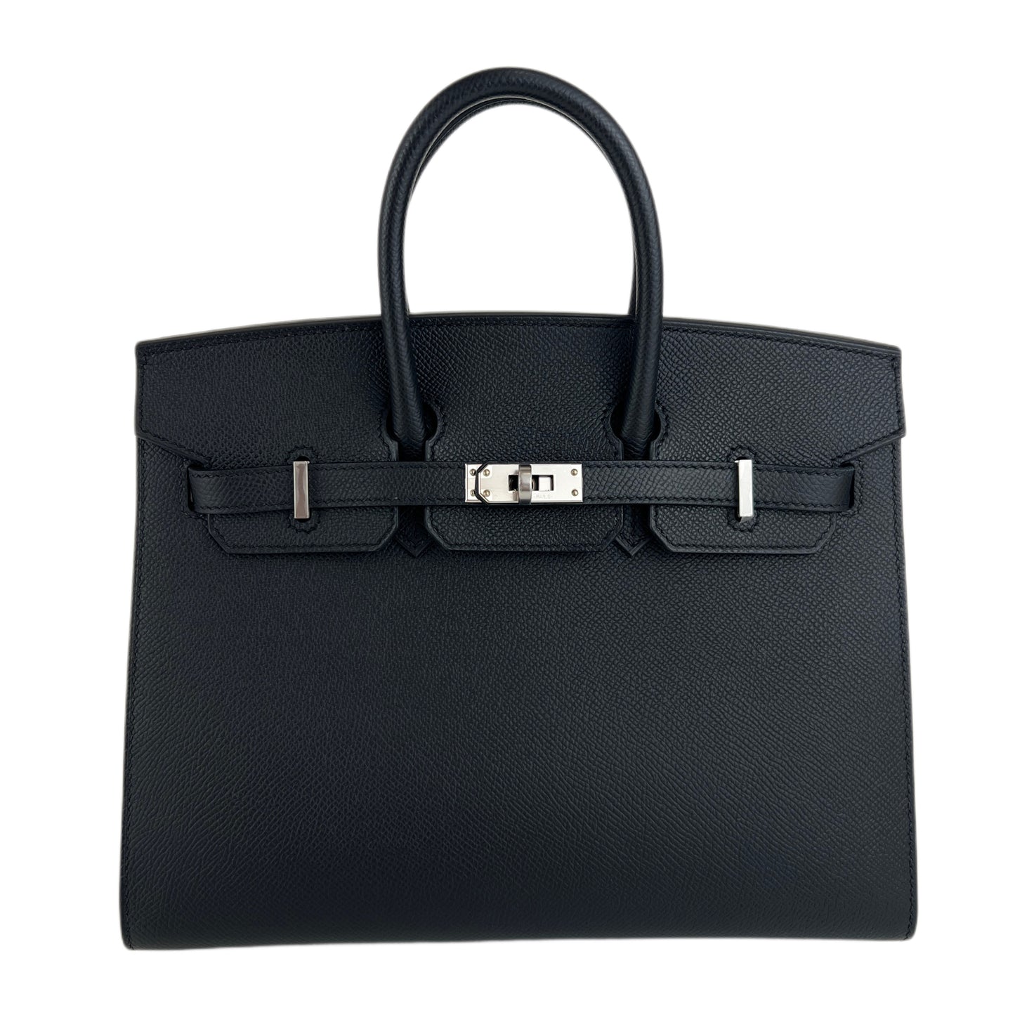Hermès エルメス Birkin25 sellier バーキン25セリエ Stamp-W W刻印 Epsom エプソン Black ブラック PHW シルバー金具