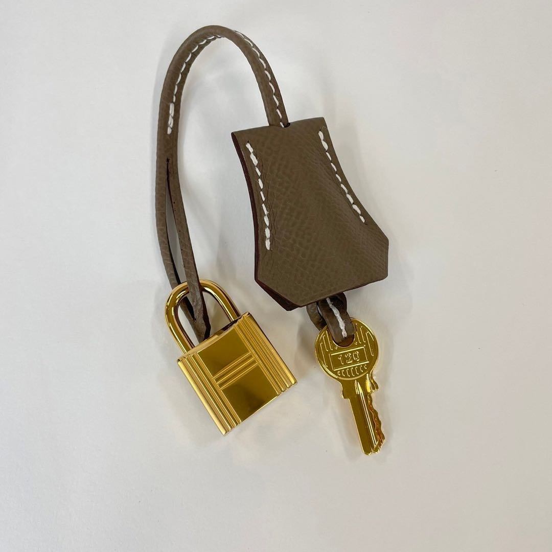 Kelly25 Sellier ケリー25 セリエ Etoupe エトープ GHW ゴールド金具 B刻