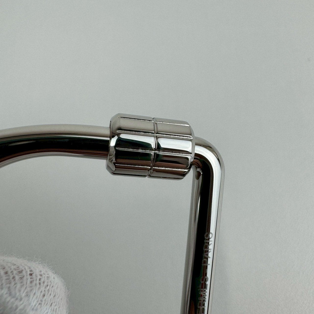キーホルダー Porte-cles Etrier エトリエ シルバー キーリング