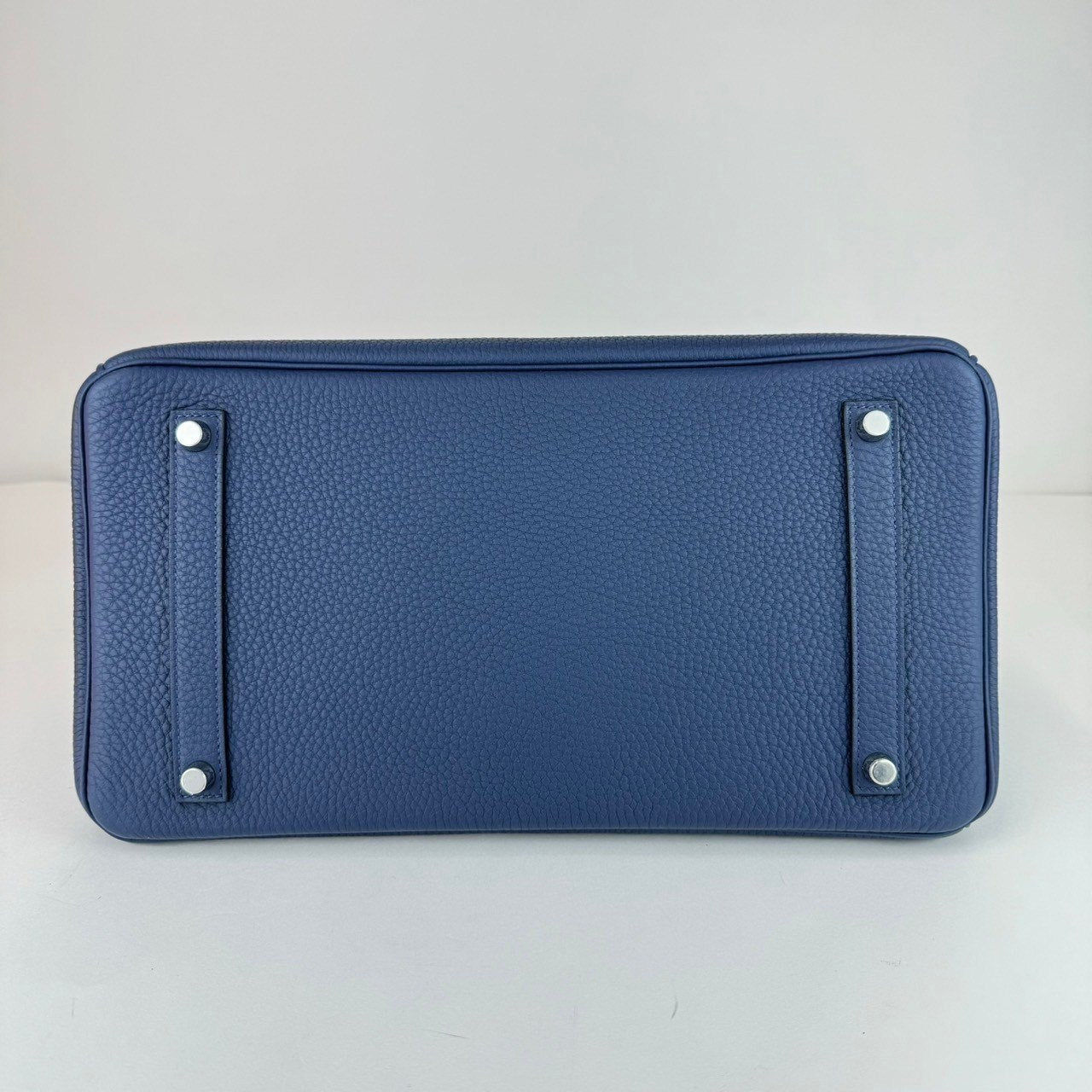 HERMES エルメス Birkin35 バーキン35 Blue navy ブルーネイビー PHW シルバー金具 Togo トゴ Stamp-B B刻印