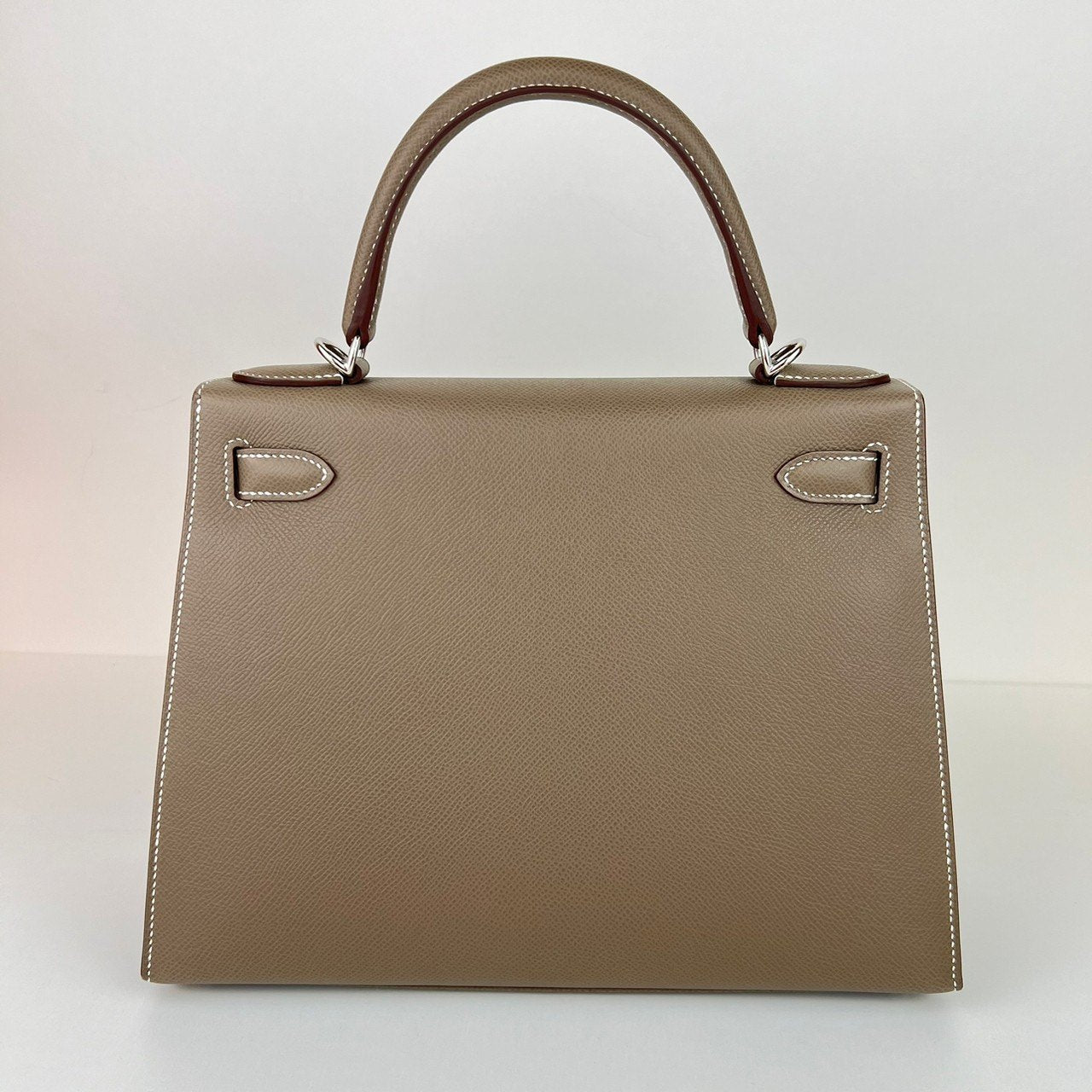 Kelly28 ケリー28 Etoupe エトープ Epsom エプソン PHW シルバー金具 Stamp-W W刻印