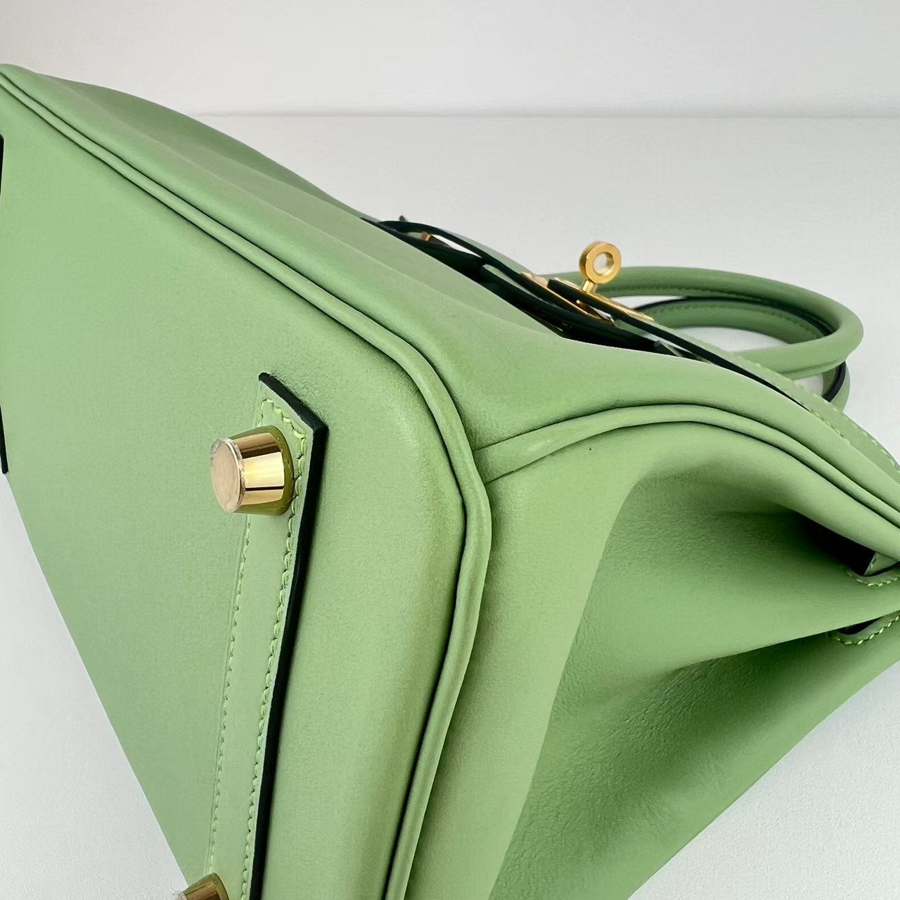 Birkin25 バーキン25 Vert Criquet ヴェールクリケット GHW ゴールド金具 Swift スウィフト Stamp-W W刻印