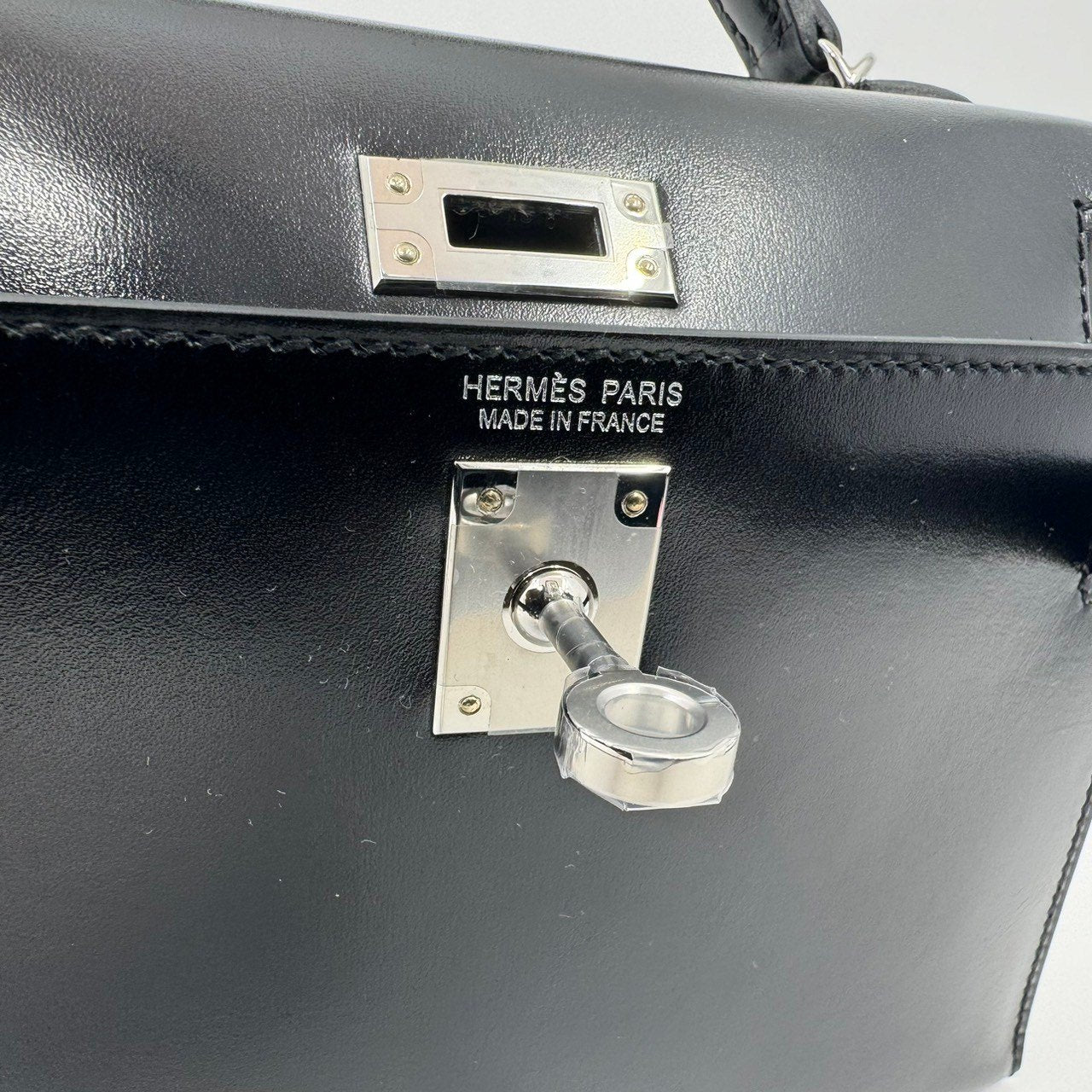 HERMES エルメス Mini kelly ミニケリー Black ブラック PHW シルバー金具 Box calf ボックスカーフ Stamp-Z Z刻印