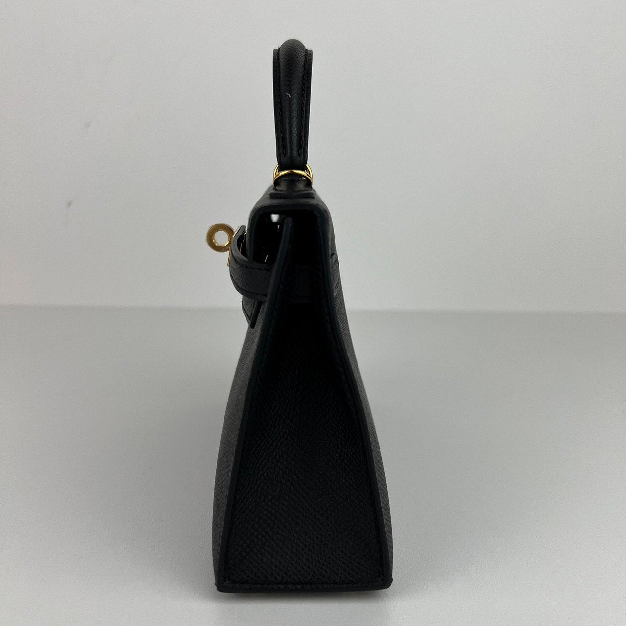 Mini kelly ミニケリー Black ブラック GHW ゴールド金具 W刻印 Epsom エプソン