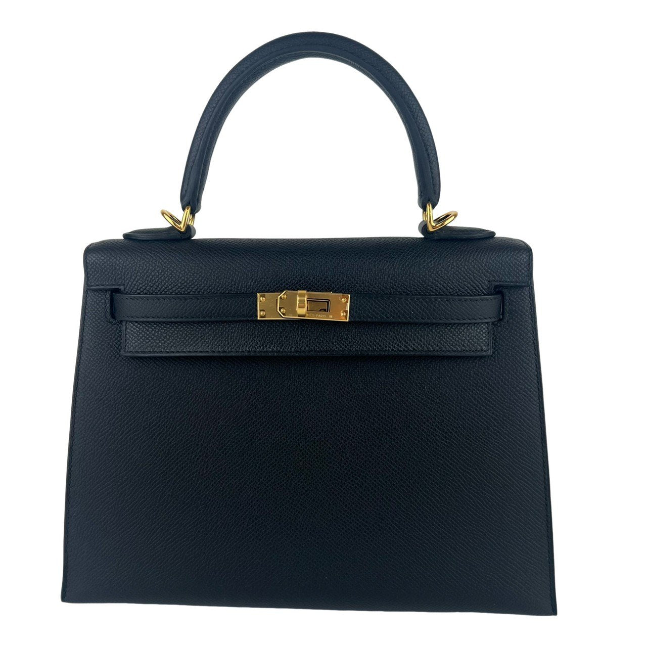 Kelly25 ケリー25 Black ブラック GHW ゴールド金具 Epsom エプソン Stamp-W W刻印