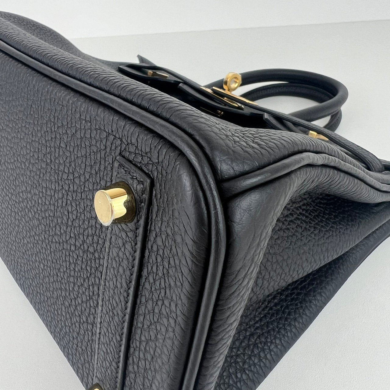 Birkin25 バーキン25 Black ブラック GHW ゴールド金具 W刻印 Togo トゴ