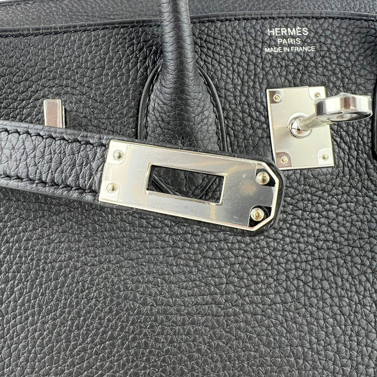 Birkin25 バーキン25 Black ブラック Togo トゴ PHW シルバー金具 Stamp-W W刻印