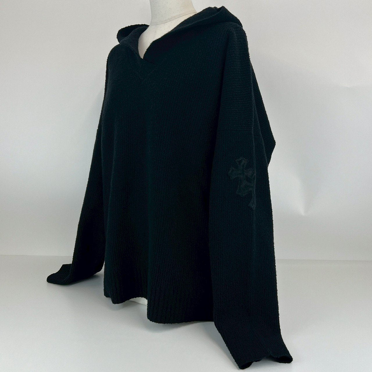 Chrome Hearts クロムハーツ パーカー ブラック ロゴセーター レディース