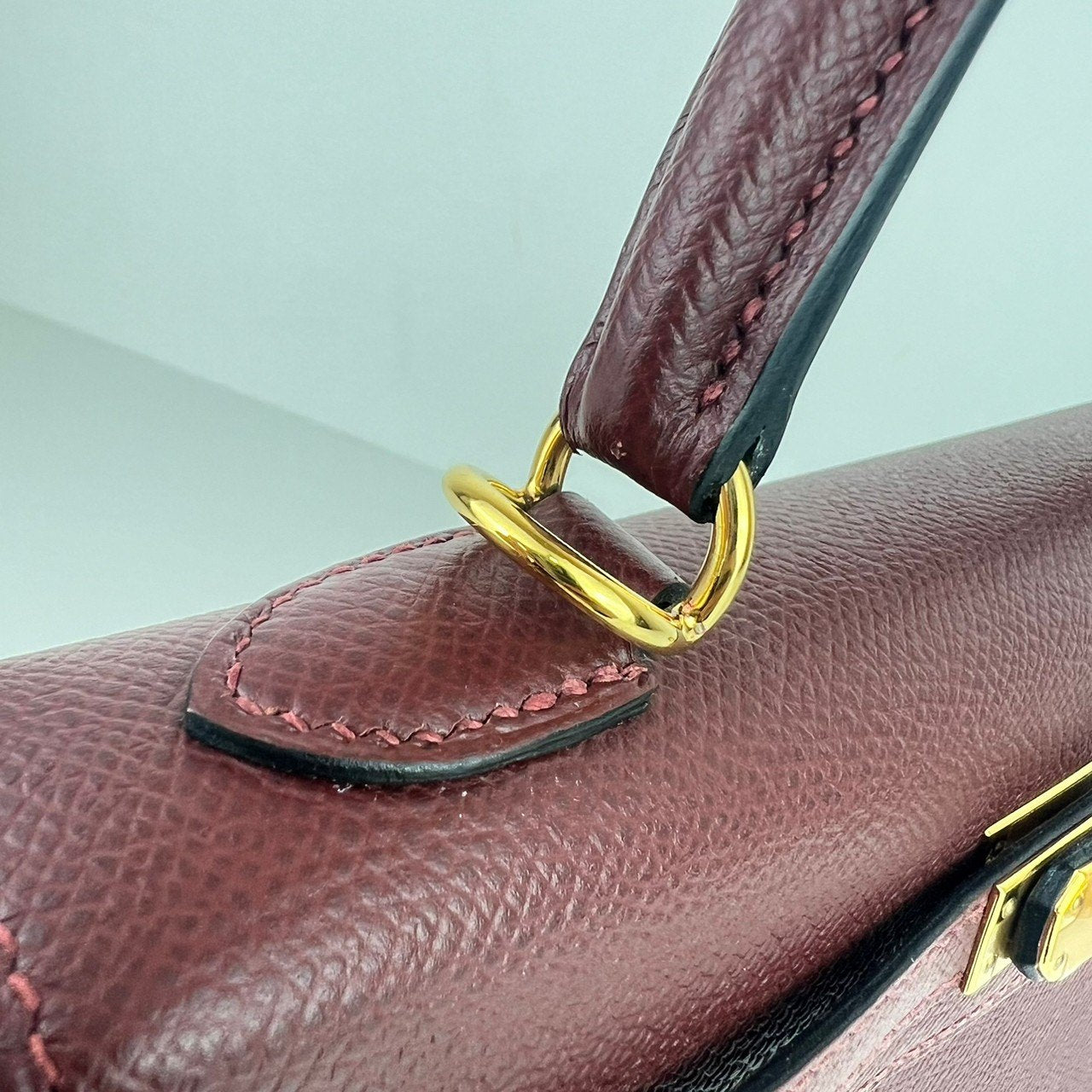 Kelly25 ケリー25 Rouge H ルージュアッシュ GHW ゴールド金具 Y刻印 Epsom エプソン