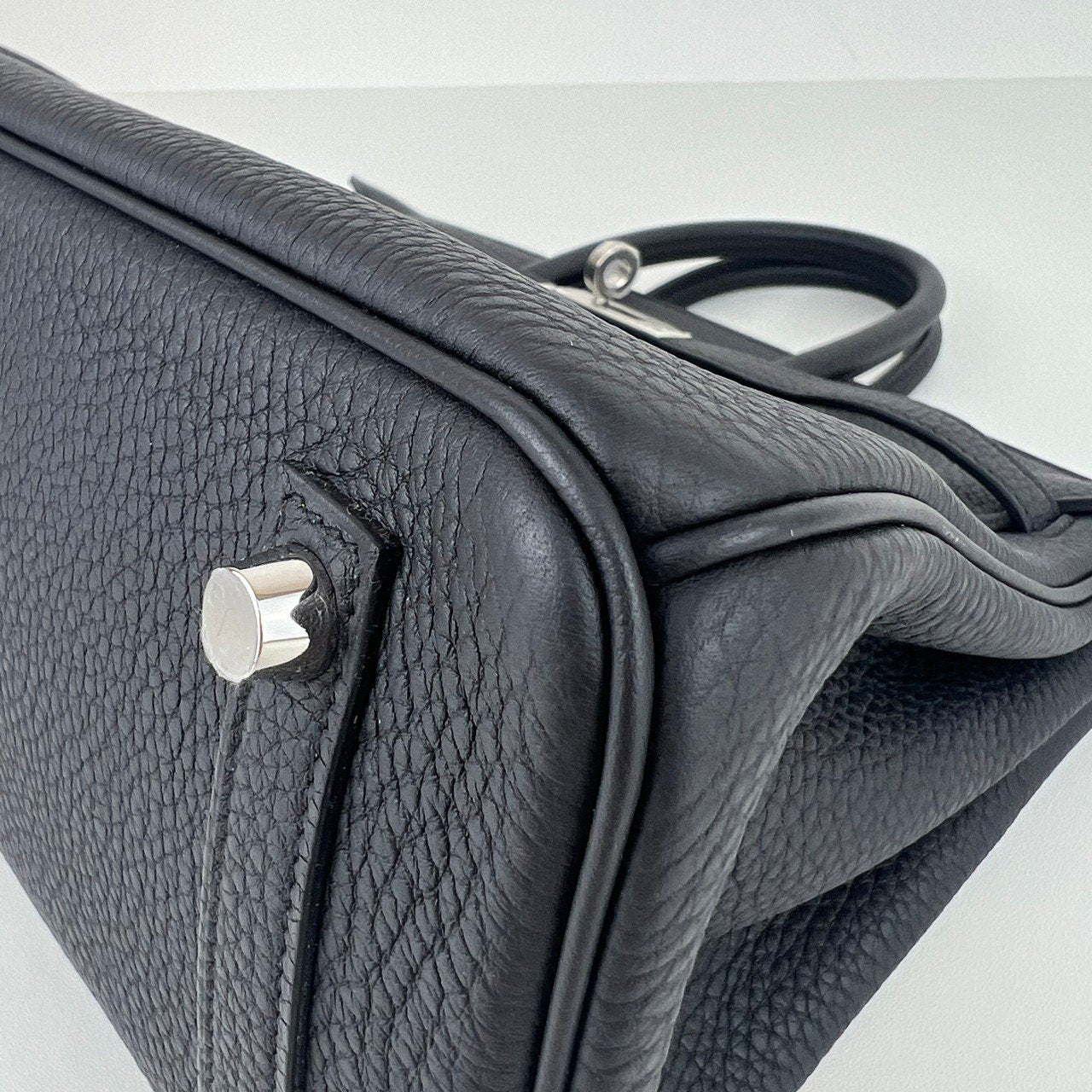 Birkin25 バーキン25 Black ブラック Togo トゴ PHW シルバー金具 W刻印 Togo トゴ
