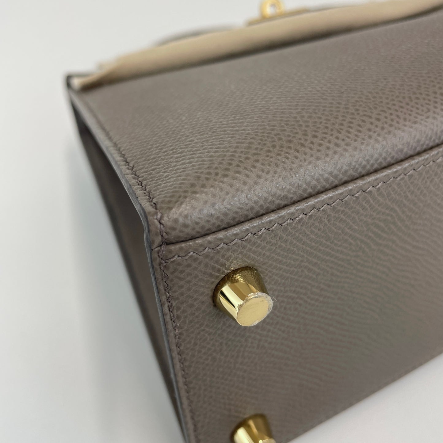 Kelly25 Sellier ケリー25 セリエ Etain エタン GHW ゴールド金具 Stamp-K K刻印 Epsom エプソン