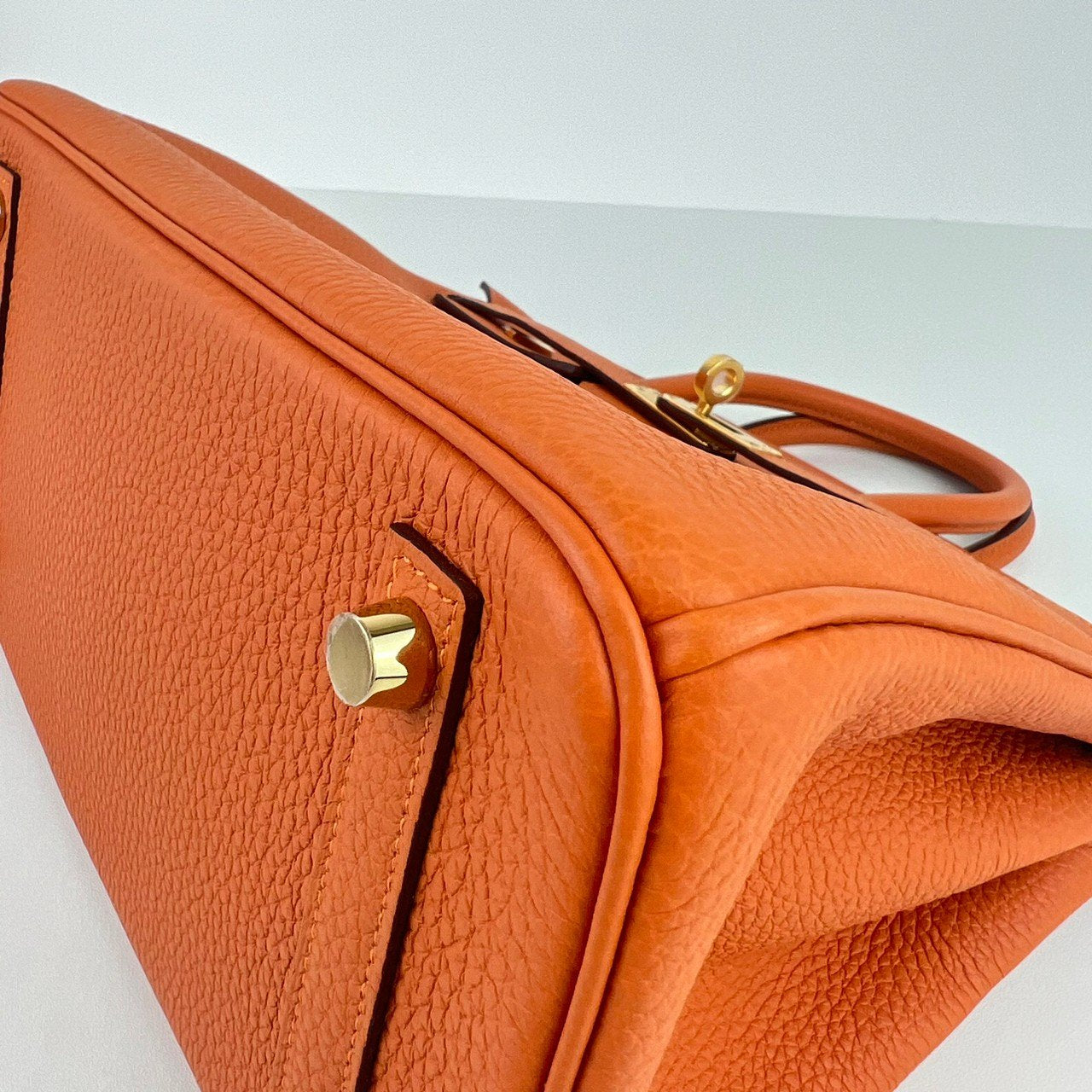 Birkin25 バーキン25 Orange オレンジ Togo トゴ GHW ゴールド金具 Stamp-W W刻印