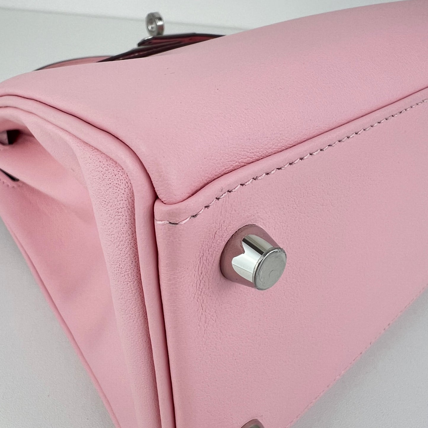 Kelly25 ケリー25 Rose sakura ローズサクラ PHW シルバー金具 Swift スイフト Stamp-W W刻印
