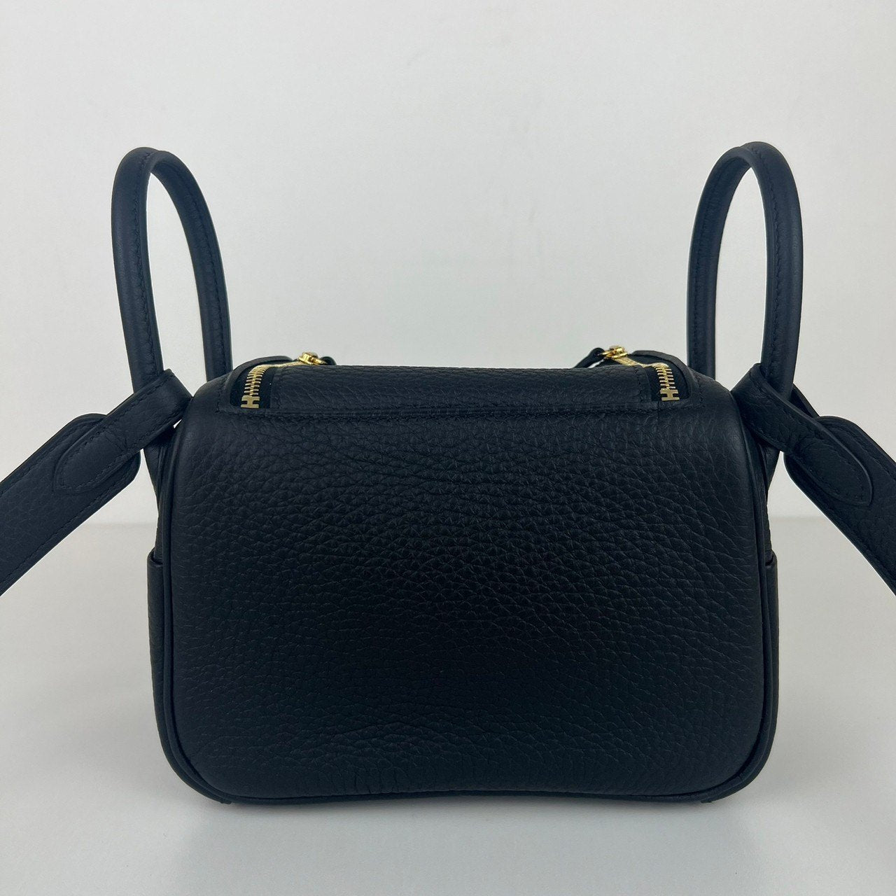 Lindy mini ミニリンディ Black ブラック GHW ゴールド金具 W刻印