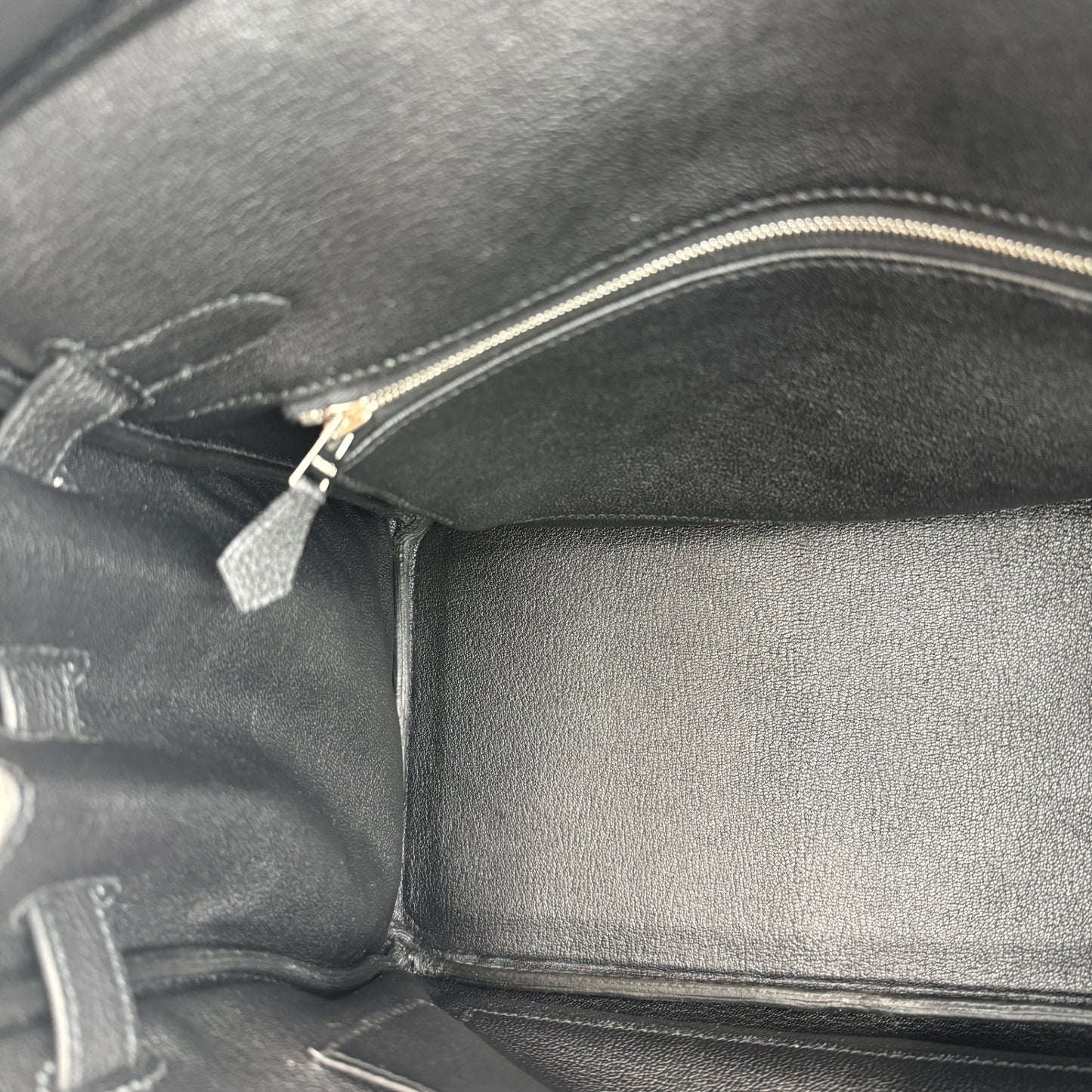 Birkin30 バーキン30 Stamp-W W刻印 Togo トゴ Black ブラック PHW シルバー金具