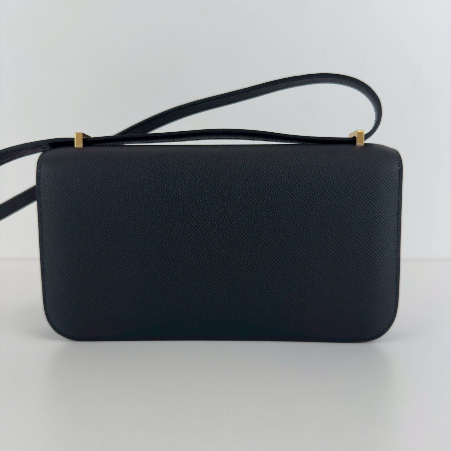 Constance elan コンスタンスエラン Black ブラック  GHW ゴールド金具 Epsom エプソン Stamp-K K刻印