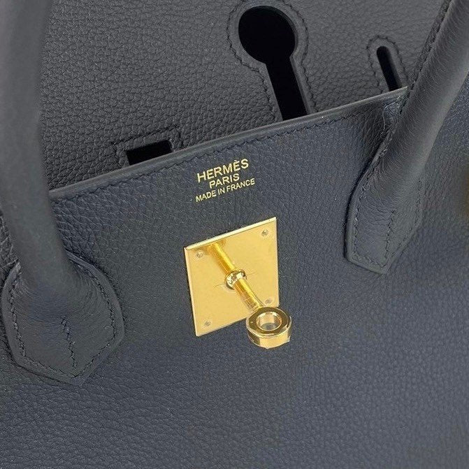 Birkin30 バーキン30 Stamp-B B刻印 Togo トゴ Black ブラック GHW ゴールド金具