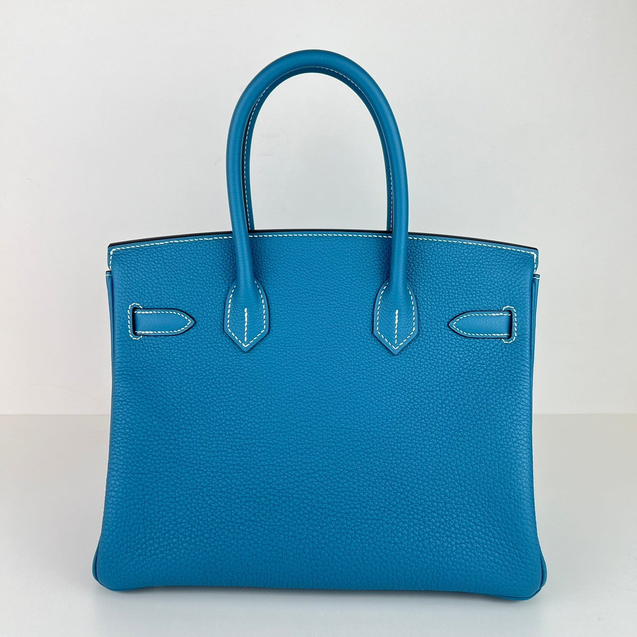 Birkin30 バーキン30 New blue jean ニューブルージン Togo トゴ PHW シルバー金具 Stamp-W W刻印