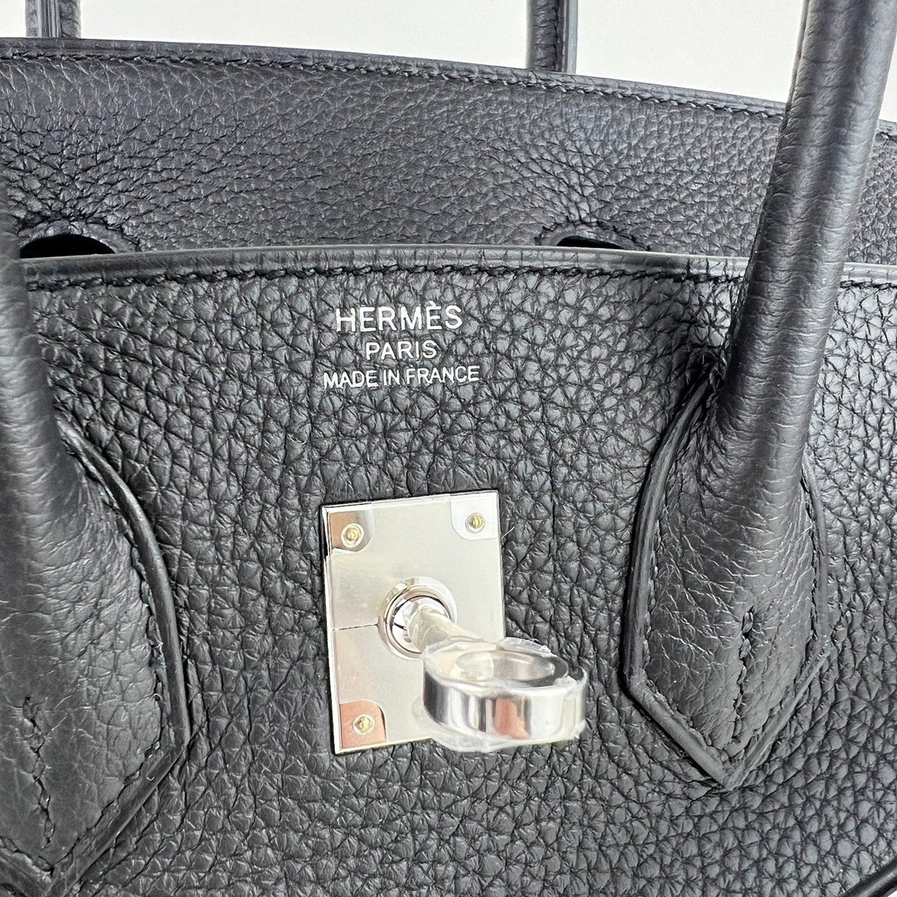 Birkin25 バーキン25 Black ブラック Togo トゴ PHW シルバー金具 Stamp-W W刻印