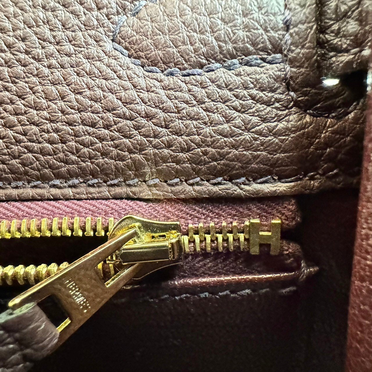 Kelly25 ケリー25 Rouge sellier ルージュセリエ GHW ゴールド金具 B刻 Togo トゴ