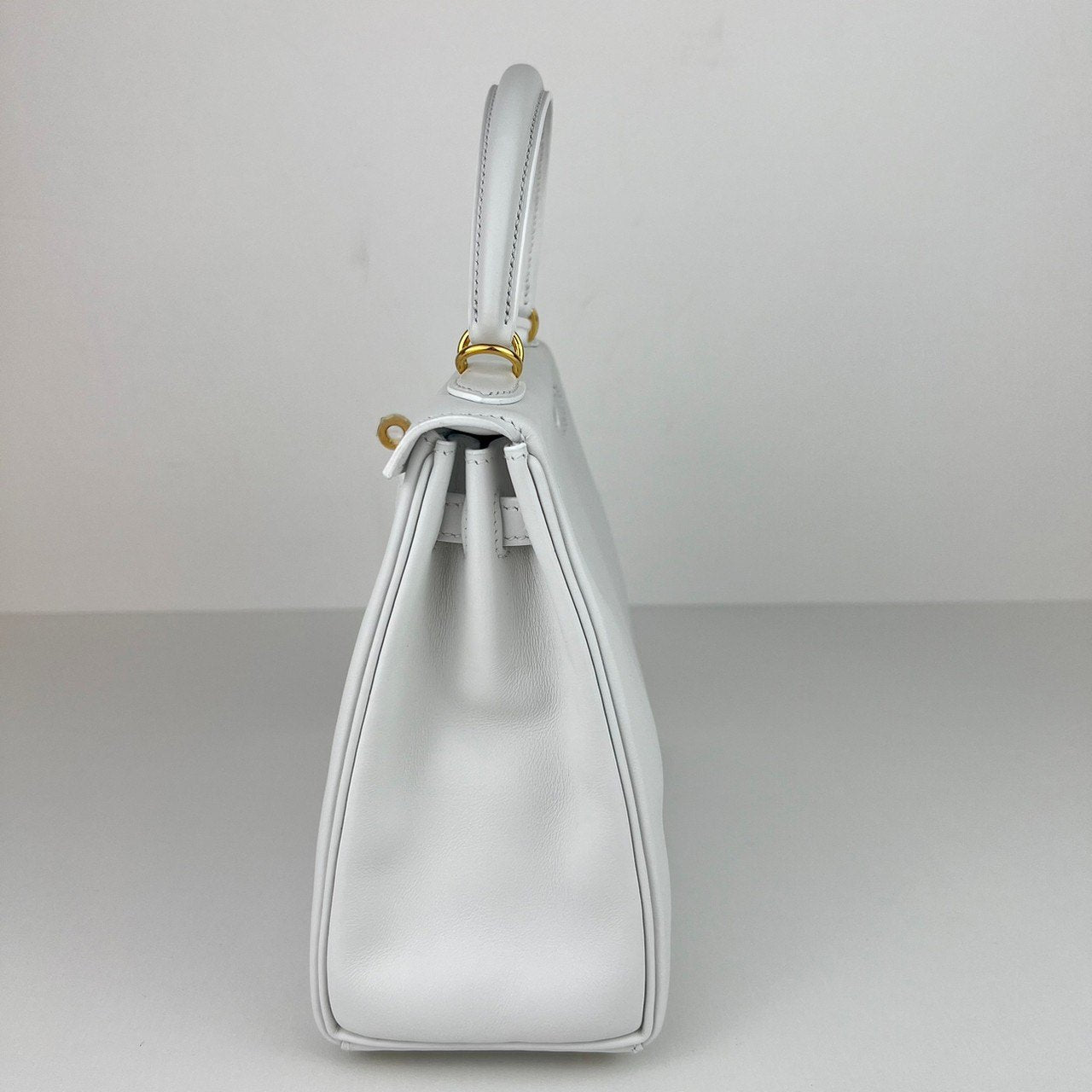 Kelly25 ケリー25 New white ニューホワイト GHW ゴールド金具 Swift スイフト Stamp-W W刻印