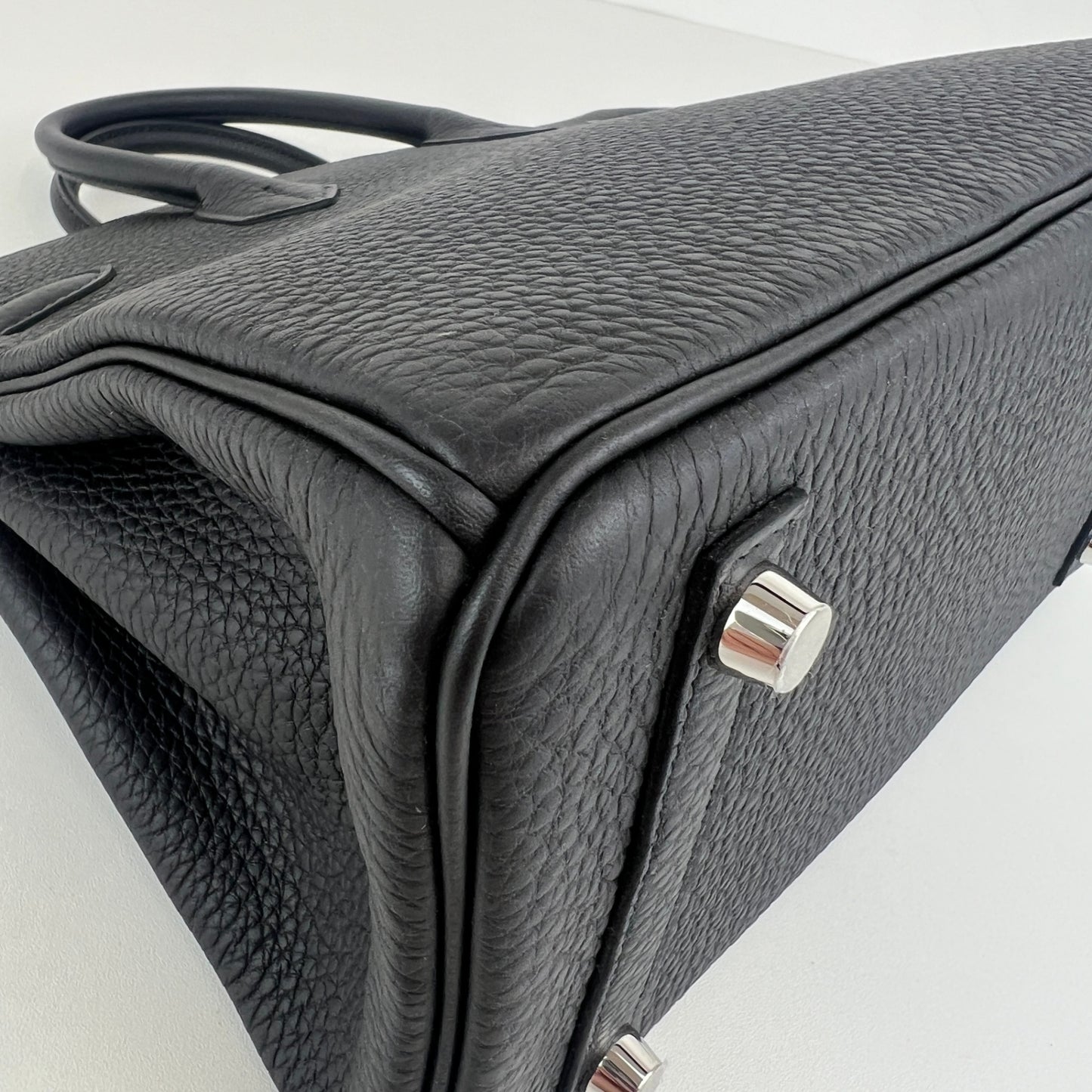 Birkin25 バーキン25 Black ブラック Togo トゴ PHW シルバー金具 Stamp-K K刻印