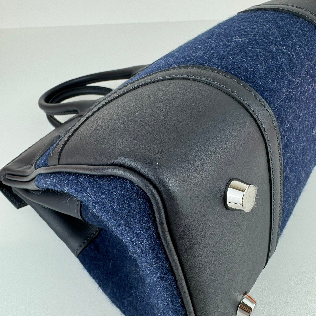 Birkin25 Go Team バーキン25 ゴーチーム Caban/Blue nuit/Black キャバン/ブルーニュイ/ブラック Swift スイフト PHW シルバー金具 Stamp-W W刻印
