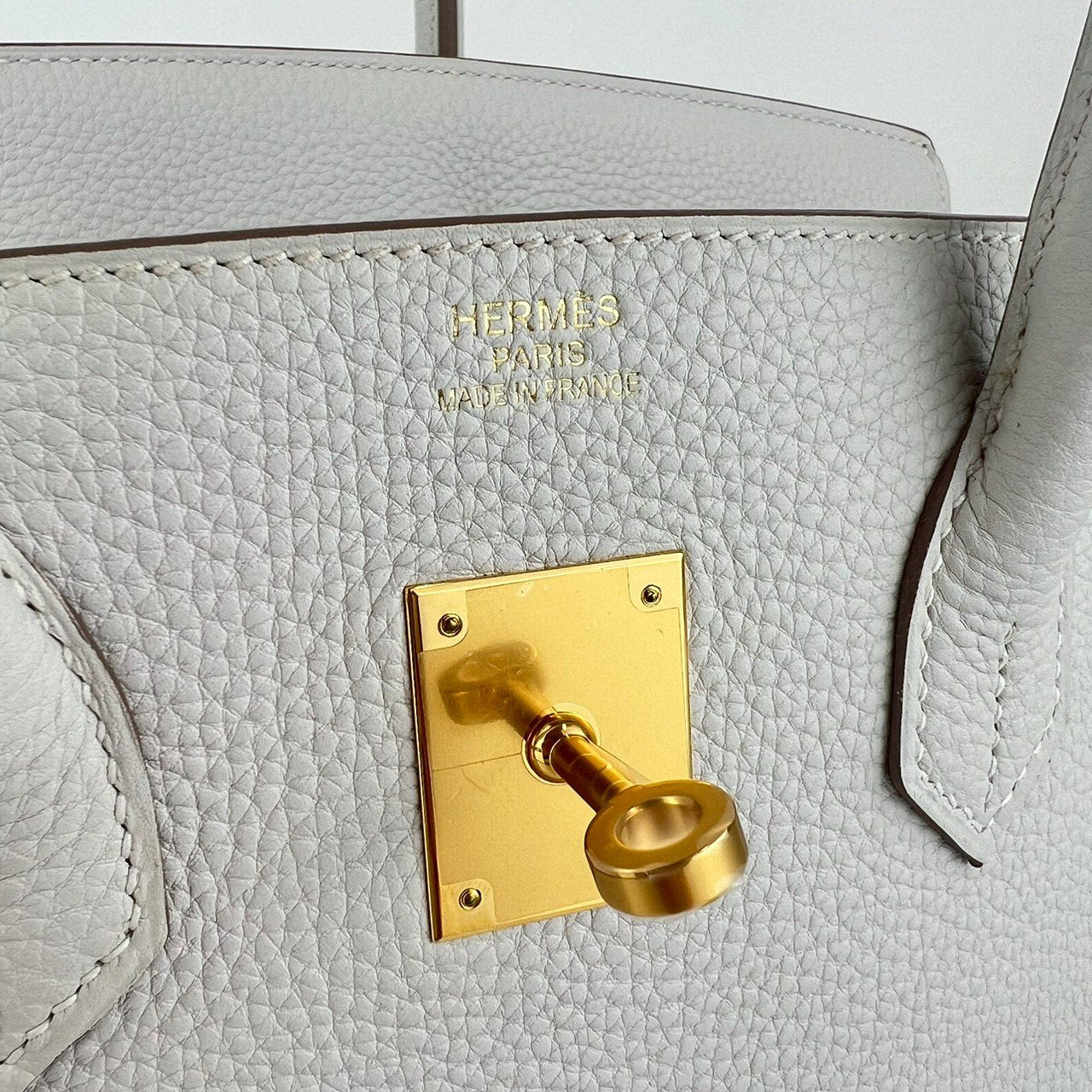 Birkin35 バーキン35 Gris pale グリパール GHW ゴールド金具 Togo トゴ Stamp-B B刻印