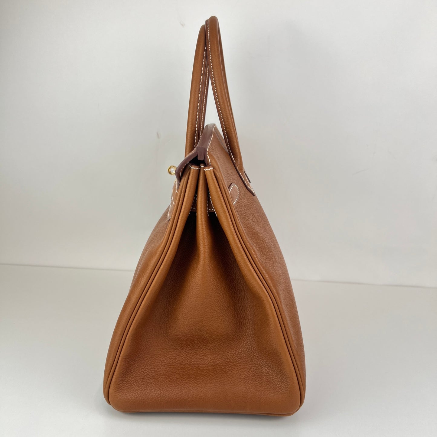 Birkin35 バーキン35 Gold ゴールド GHW ゴールド金具 Stamp-K K刻印 Veau Barenia バレニア
