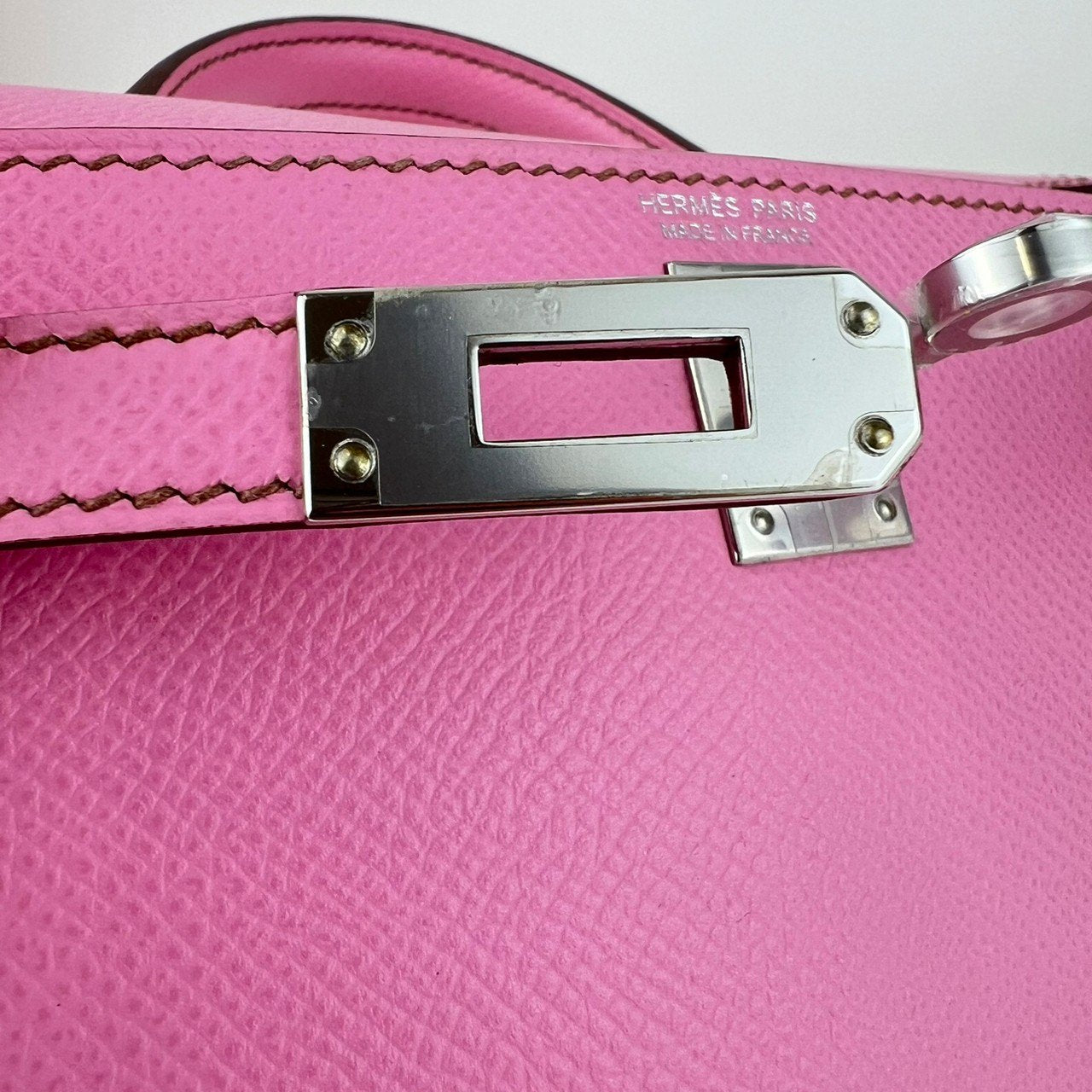 Mini kelly ミニケリー Bubblegum バブルガム PHW シルバー金具 Epsom エプソン Z刻