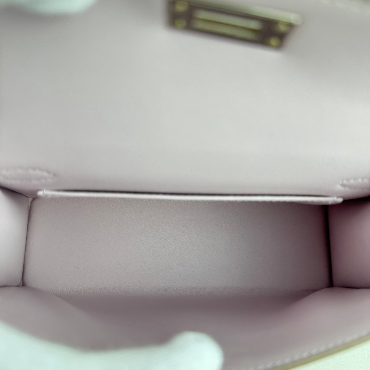 Mini kelly ミニケリー Mauve pale モーヴペール PHW シルバー金具 Stamp-W W刻 Epsom エプソン