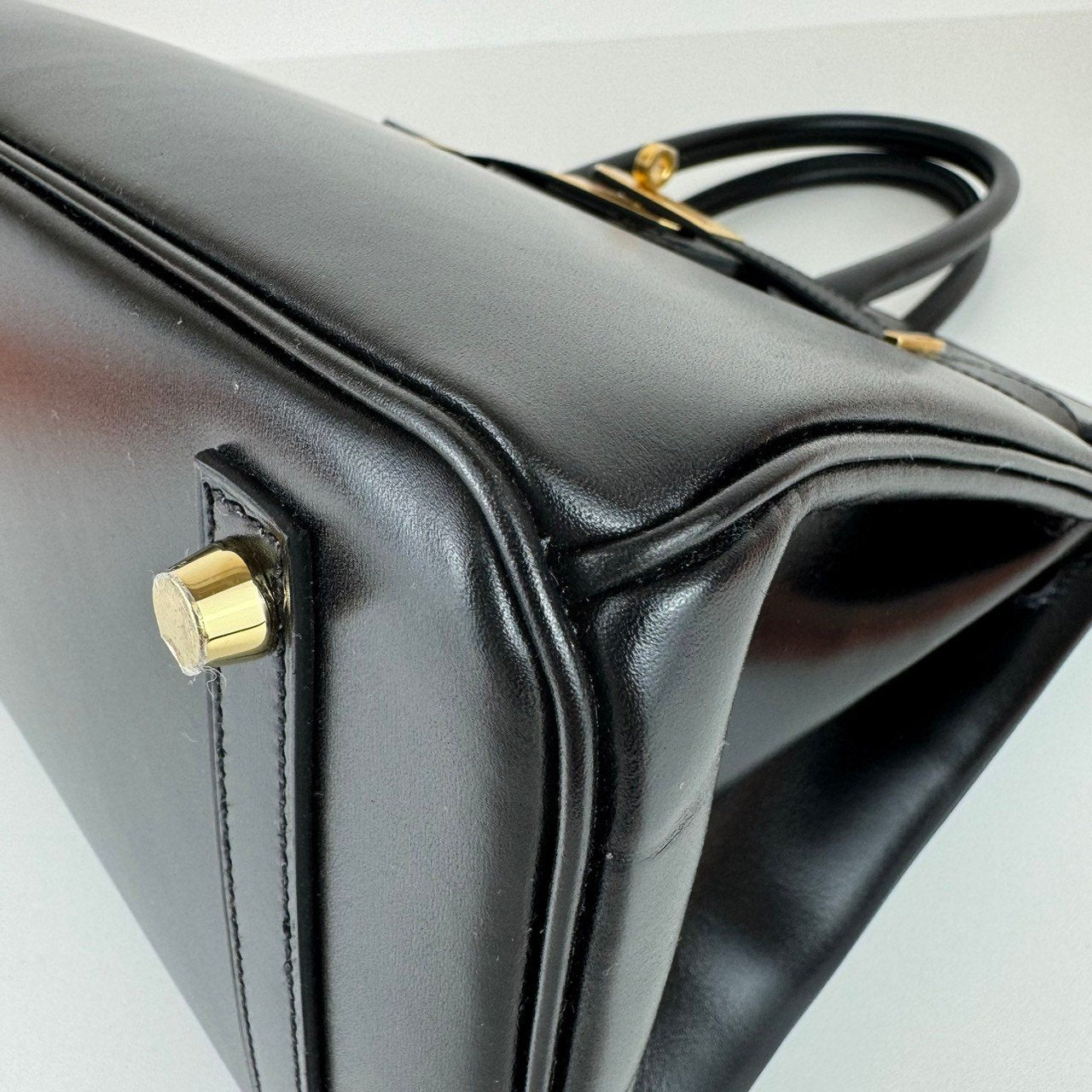 Birkin30 バーキン30 Black ブラック Boxcalf ボックスカーフ GHW ゴールド金具 Stamp-W W刻印