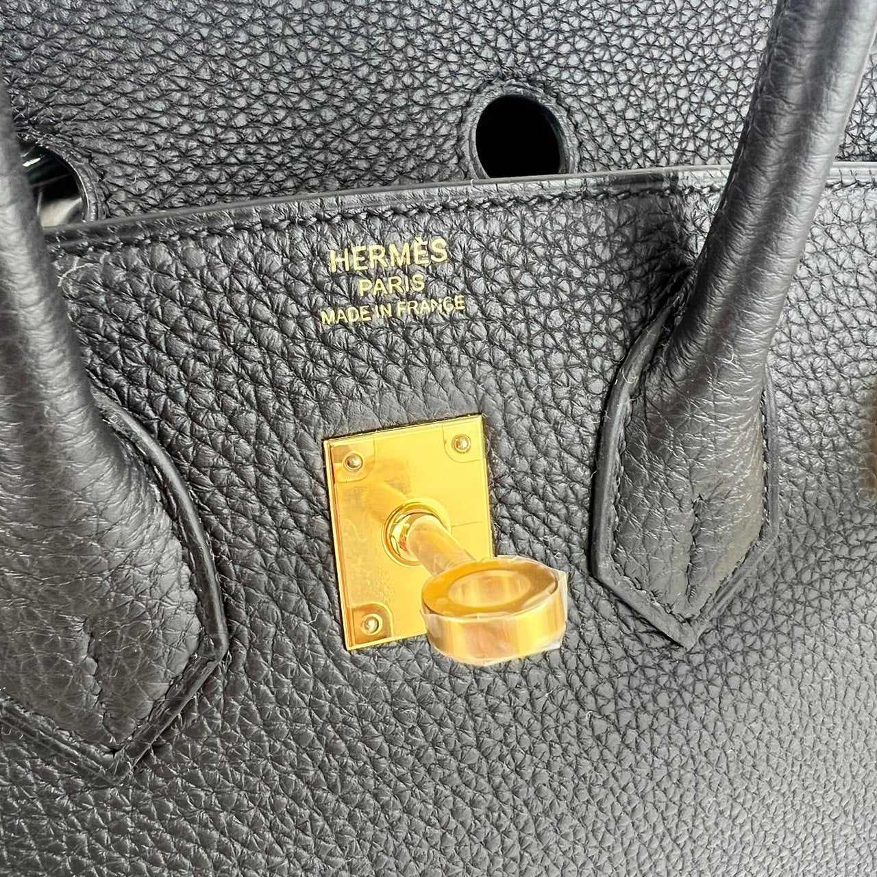 Birkin25 バーキン25 Black ブラック GHW ゴールド金具 W刻印 Togo トゴ