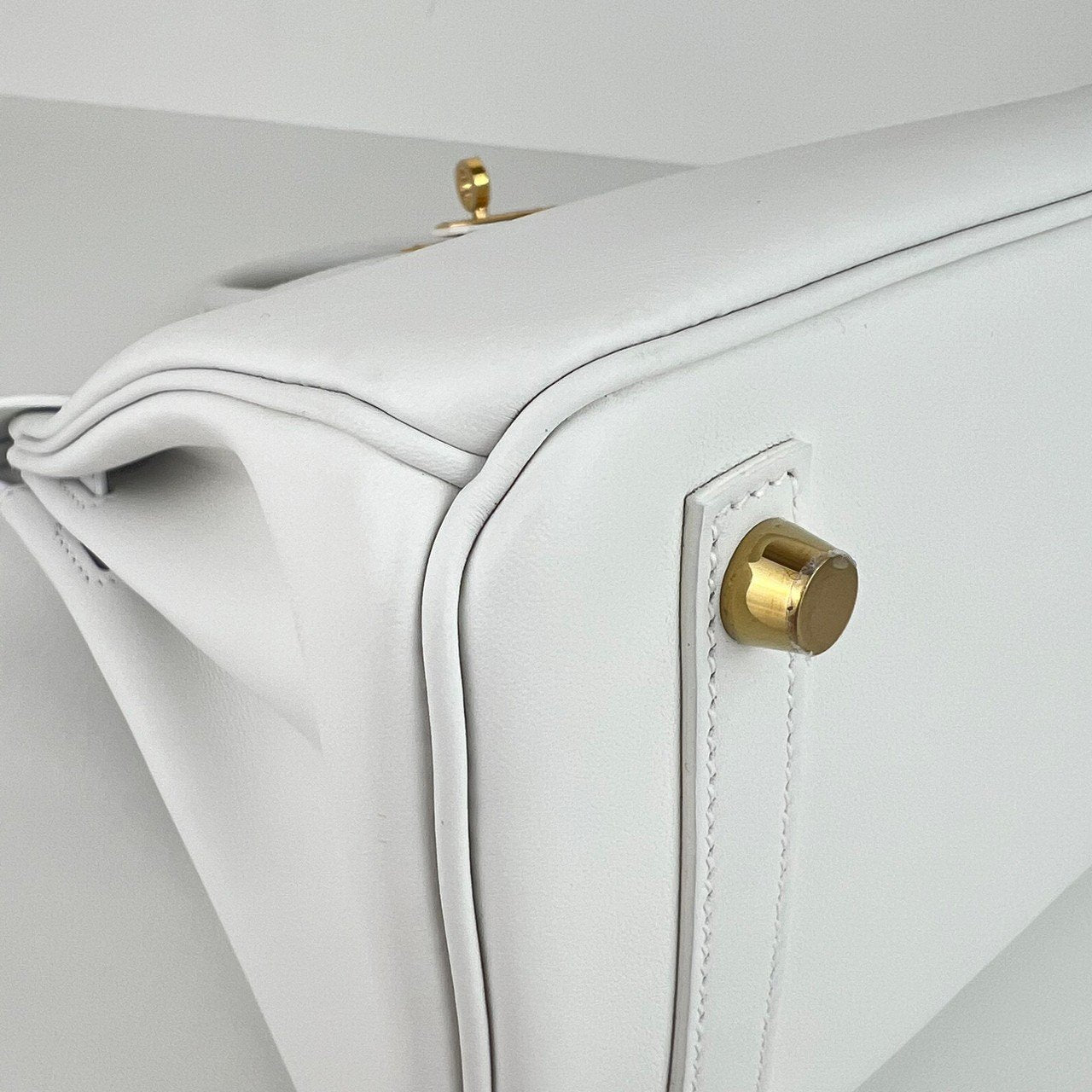 Birkin25 バーキン25 New white ニューホワイト GHW ゴールド金具 W刻印 Swift スイフト