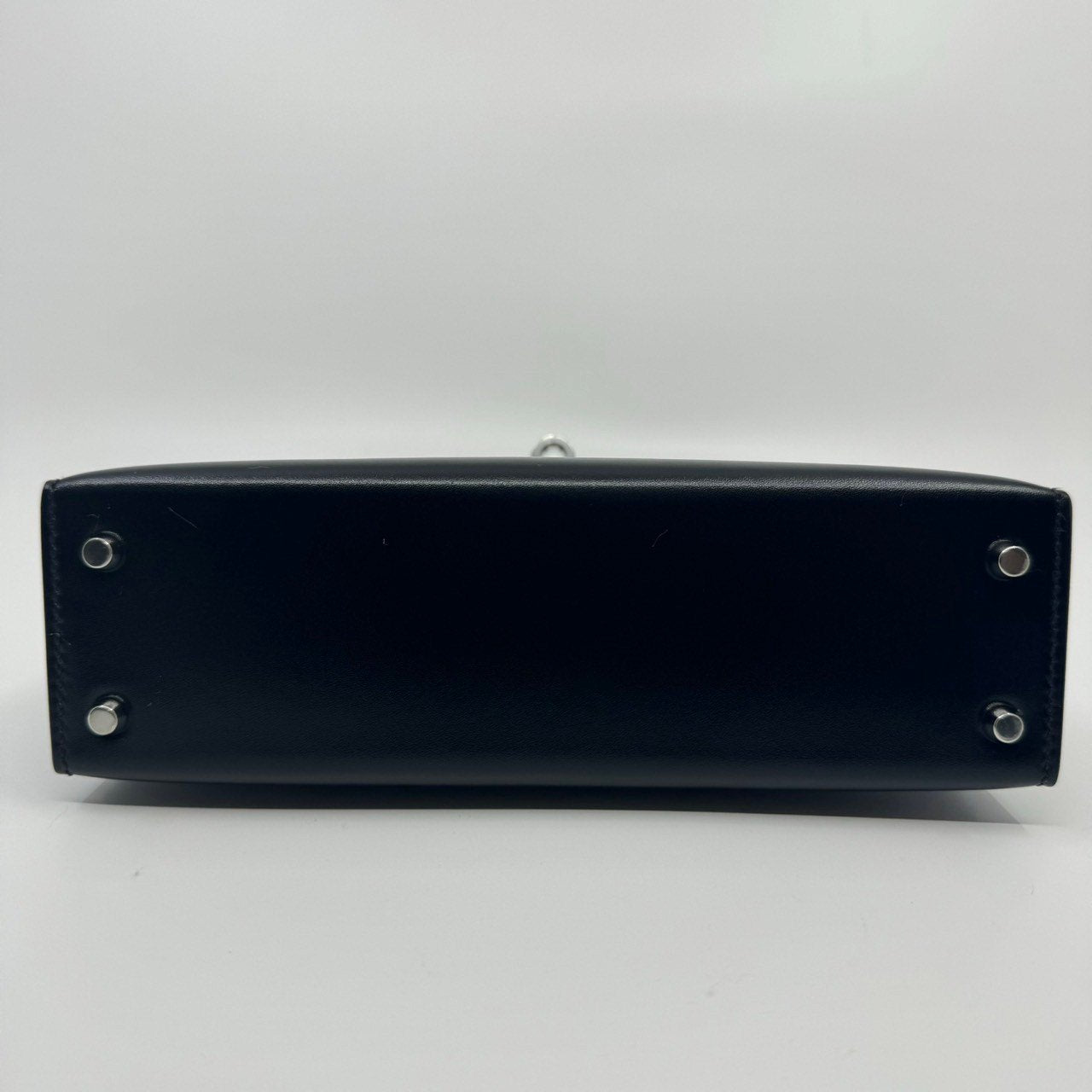 HERMES エルメス Mini kelly ミニケリー Black ブラック PHW シルバー金具 Box calf ボックスカーフ Stamp-Z Z刻印