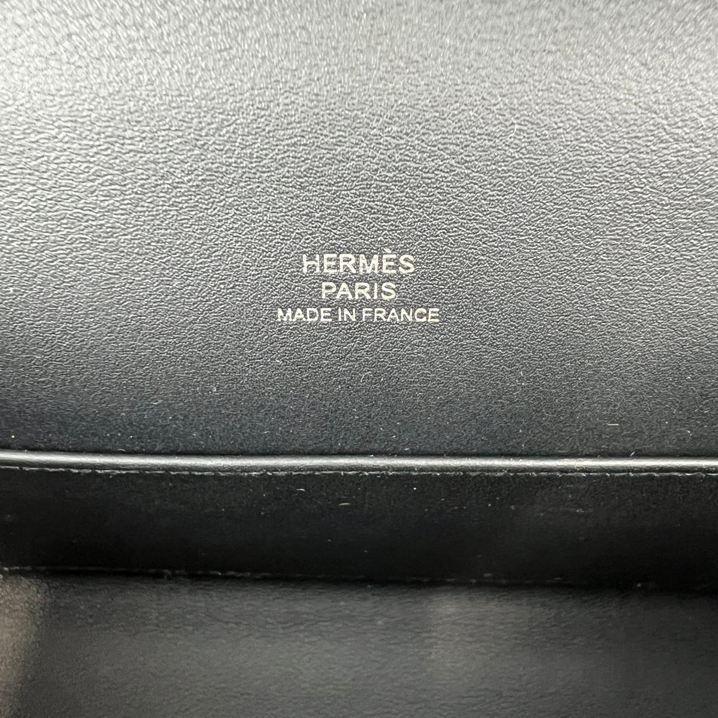 Pochette kelly ポシェットケリー Black ブラック Swift スイフト PHW シルバー金具 Stamp-K K刻印