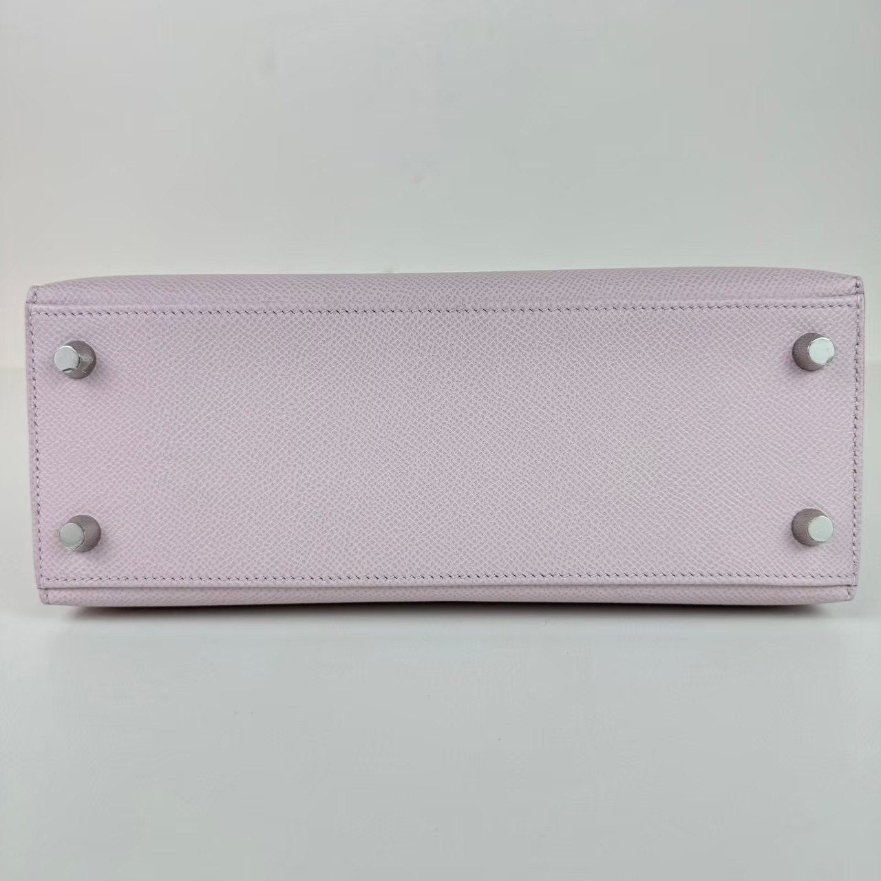 Kelly25 ケリー25 Mauve pale モーヴパール Epsom エプソン PHW シルバー金具 Stamp-W W刻印