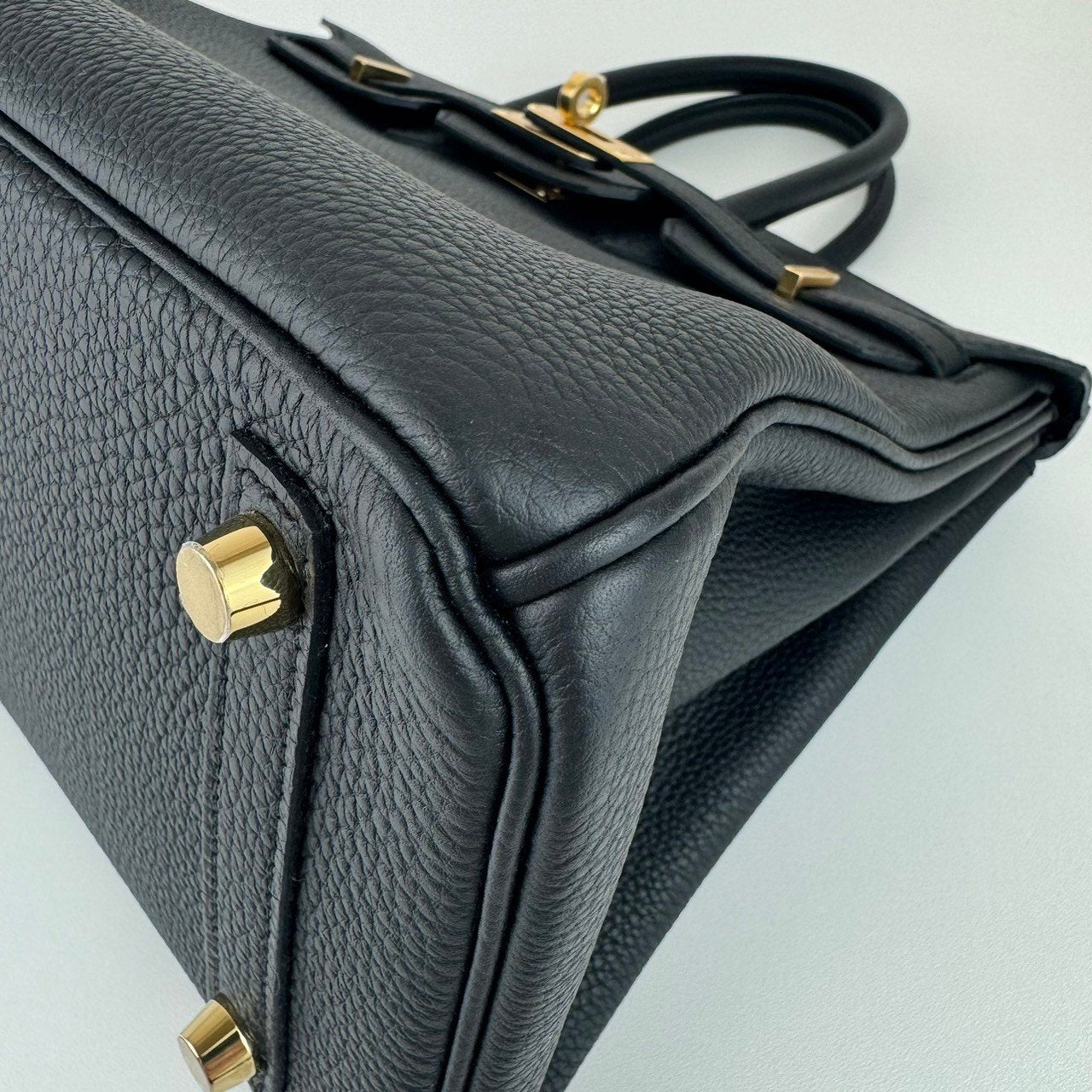 Birkin25 バーキン25 Stamp-W W刻印 Togo トゴ Black ブラック GHW ゴールド金具
