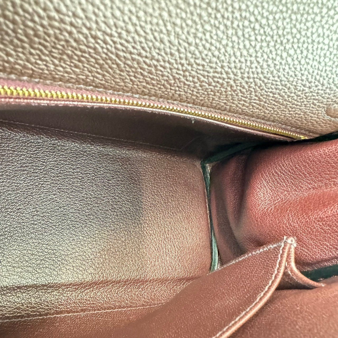 Kelly25 ケリー25 Rouge sellier ルージュセリエ GHW ゴールド金具 B刻 Togo トゴ