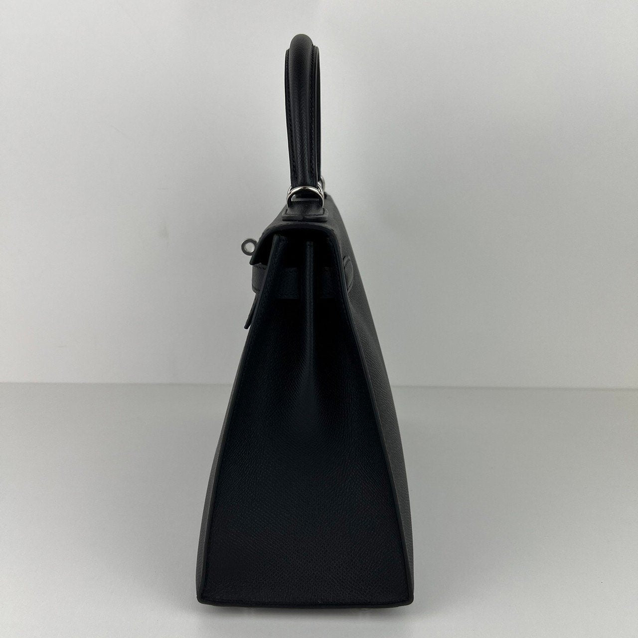 Kelly28 Sellier ケリー28 セリエ ブラック PHW シルバー金具 W刻 Togo トゴ