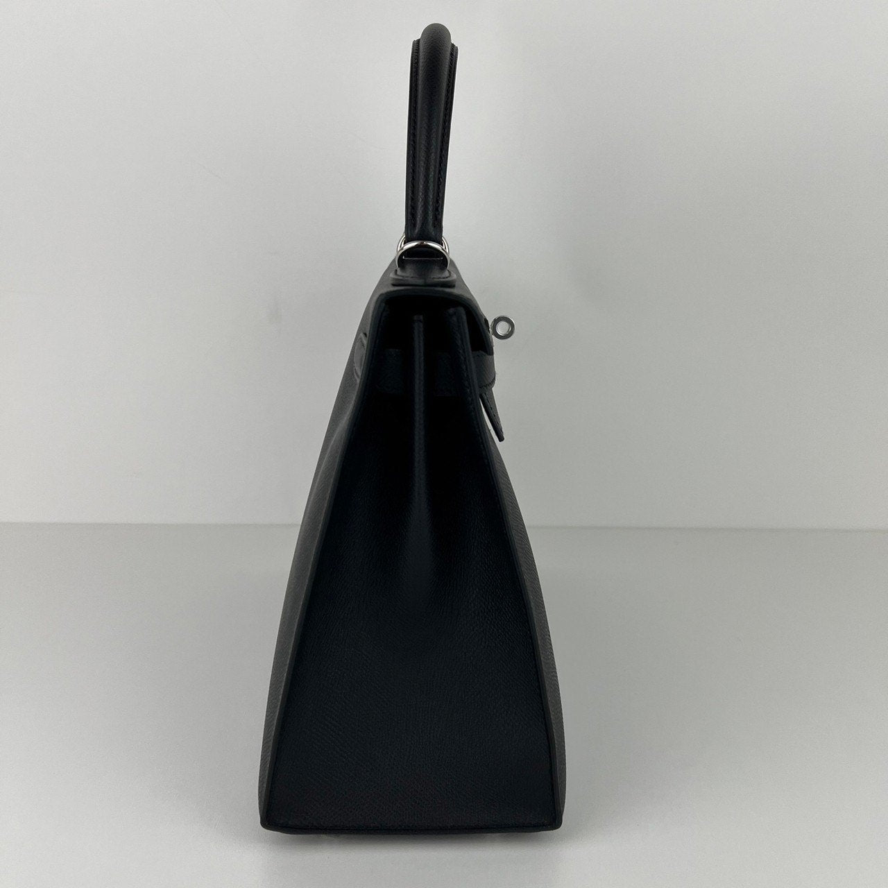 Kelly28 Sellier ケリー28 セリエ ブラック PHW シルバー金具 W刻 Togo トゴ