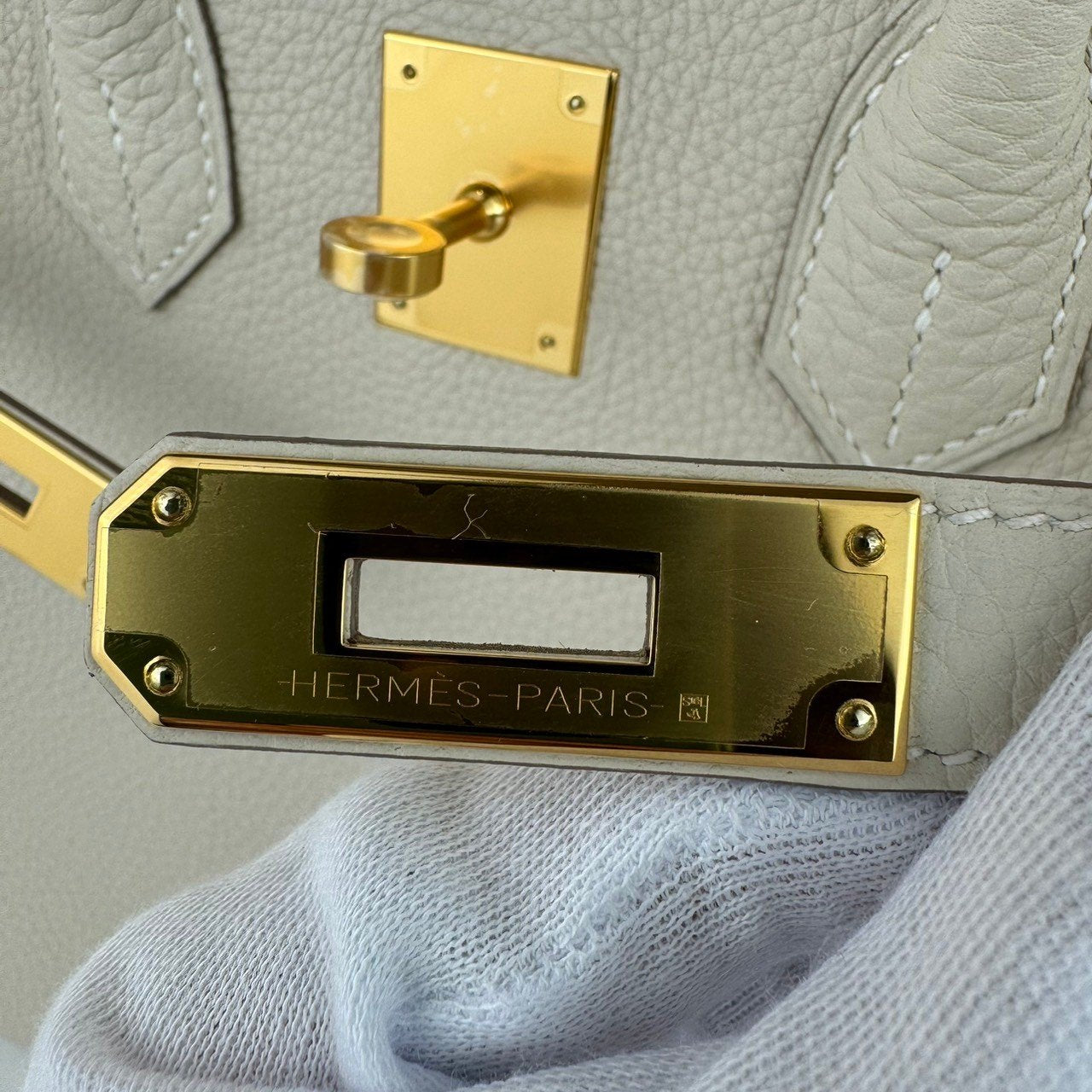 Birkin30 バーキン30 Craie クレ GHW ゴールド金具 Stamp-B B刻印 Togo トゴ