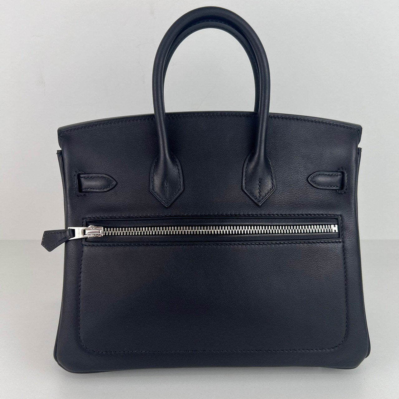 Birkin25 Rock バーキン25ロック Black ブラック PHW シルバー金具 B刻印 Veau Volupto ヴォーヴォリュプト