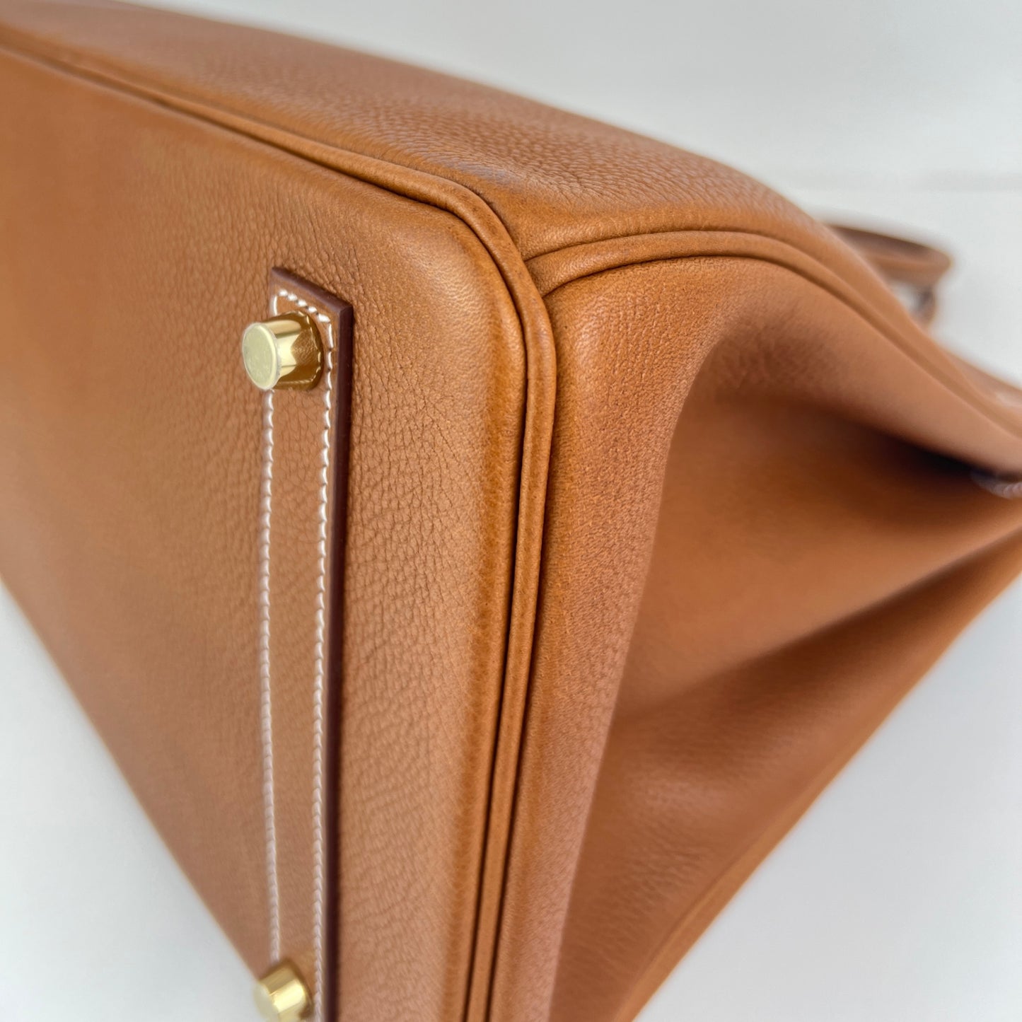 Birkin35 バーキン35 Gold ゴールド GHW ゴールド金具 Stamp-K K刻印 Veau Barenia バレニア