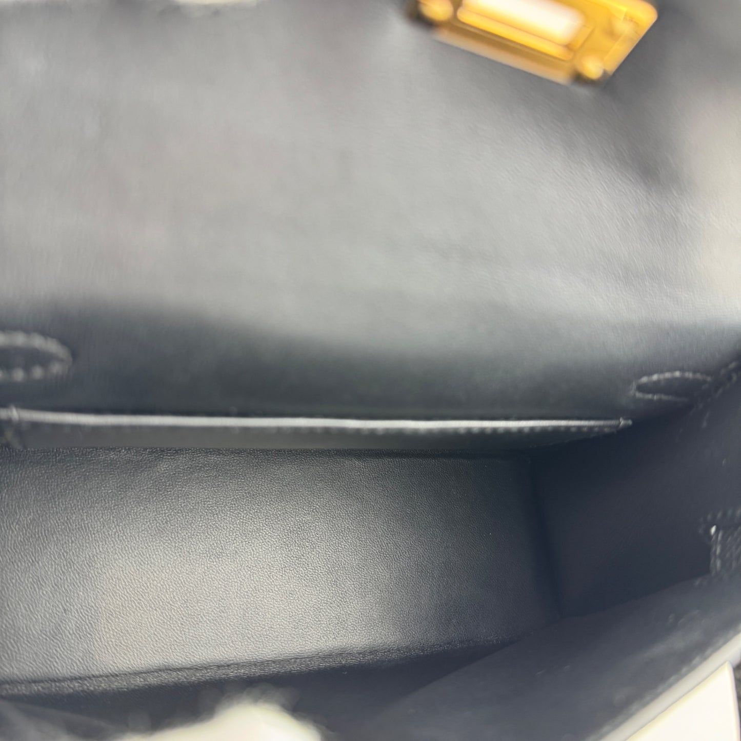 Mini kelly ミニケリー Black ブラック GHW ゴールド金具 Stamp-W W刻印 Epsom エプソン