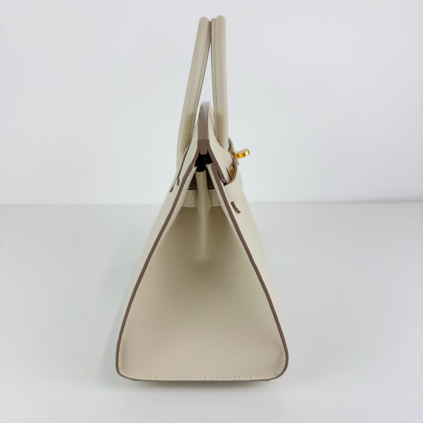 Birkin25 sellier バーキン25 セリエ Craie クレ GHW ゴールド金具 B刻 Epsom エプソン