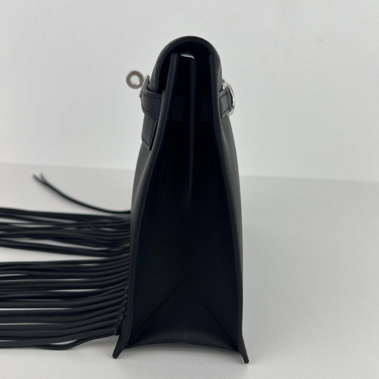 Kelly dance fringe ケリーダンス フリンジ Black ブラック Swift スイフト PHW シルバー金具 Stamp-W W刻印